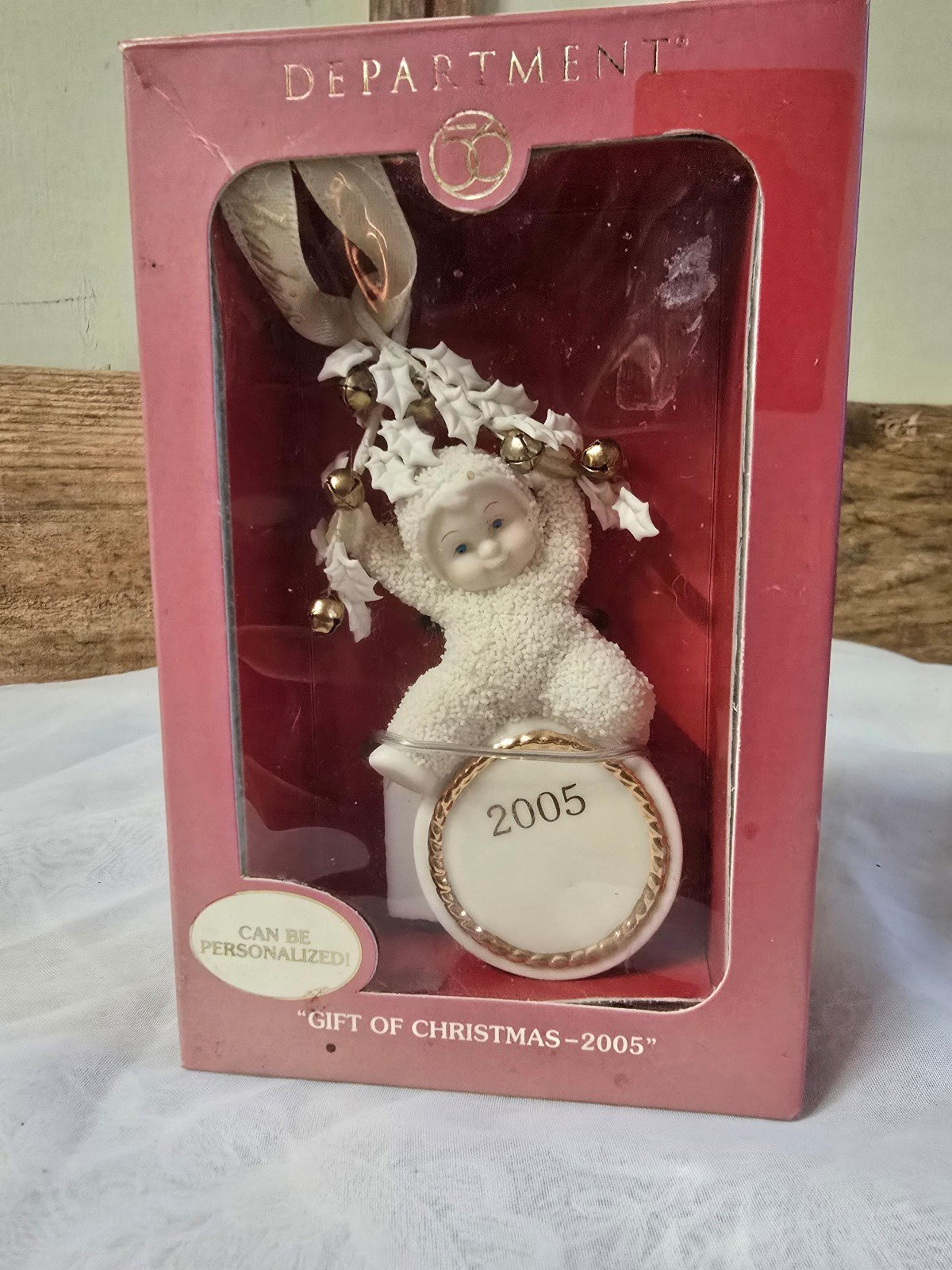 Department 56 2005 Gift of Christmas Snowbabies Ornament Tree Decor