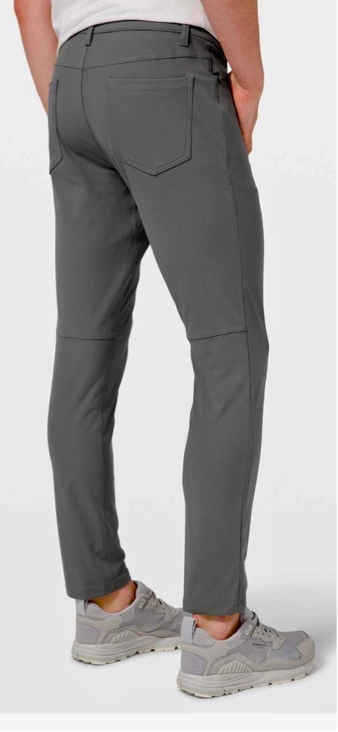 Lululemon Men's ABC Pants, Slim, Size 30, Inseam 27”, Dark Gray, EUC
