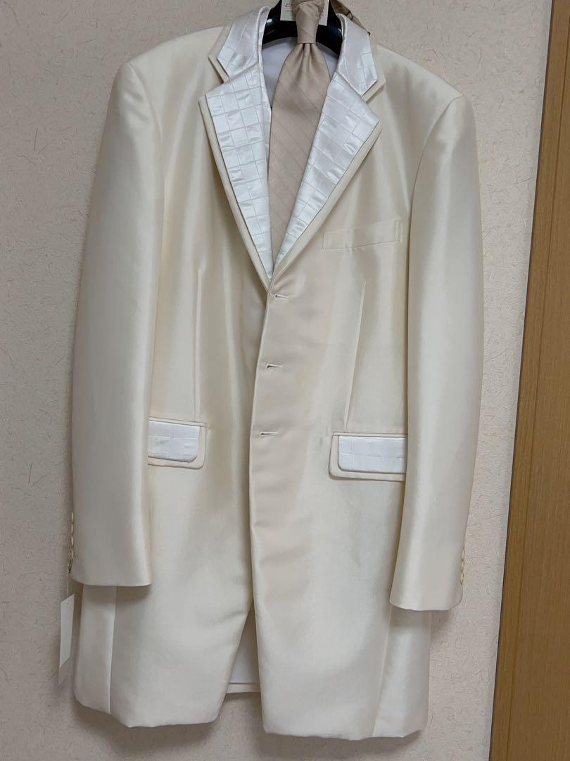 Tuxedo, Color: White 4 piece set, Size: ABL