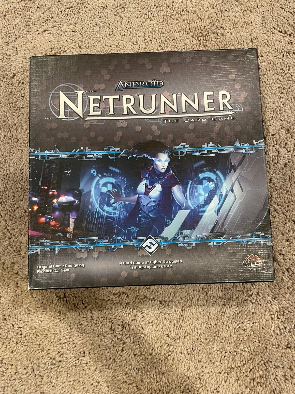Netrunner Strategy Board Game Card Game by Fantasy Flight Games