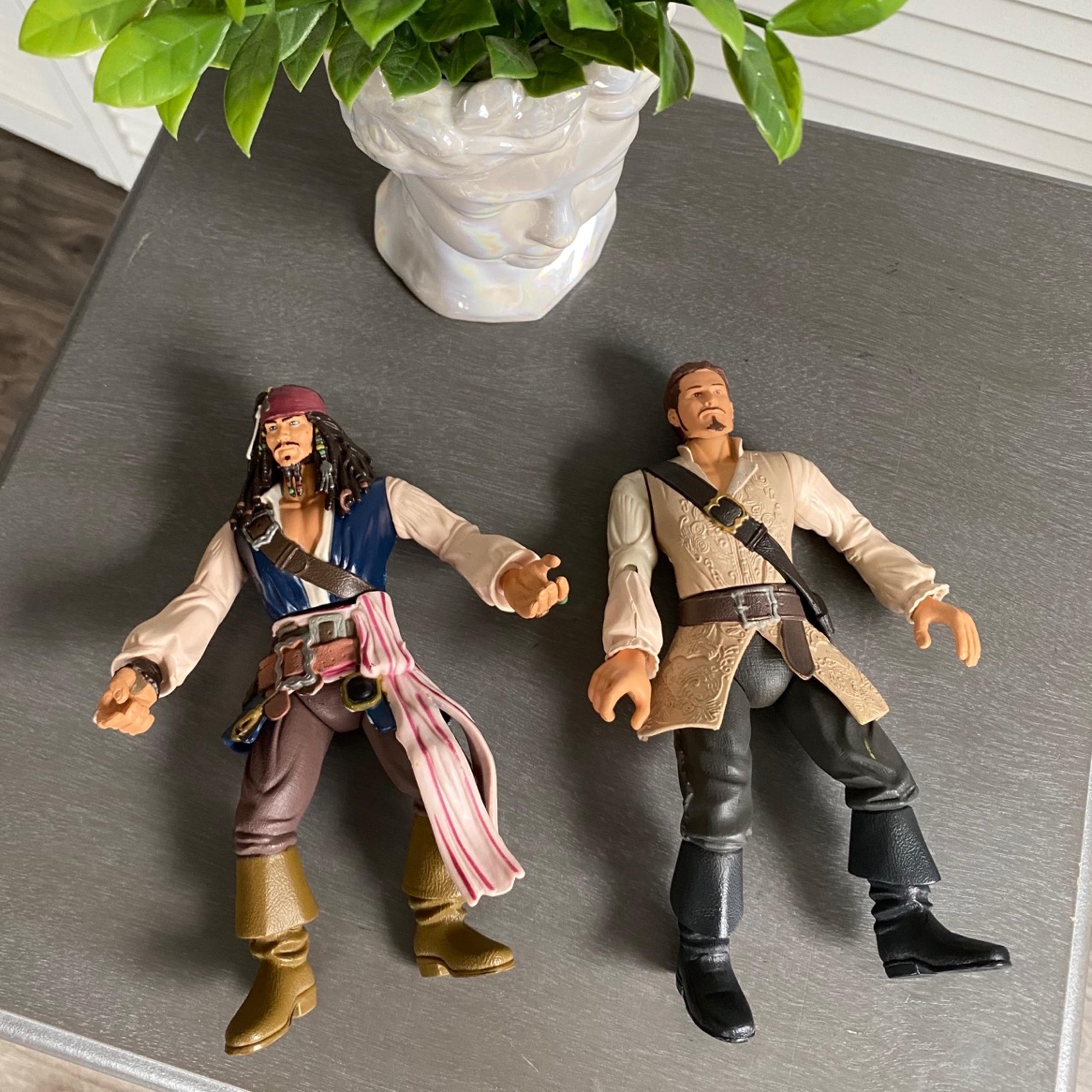 Disney Pirates of the Caribbean Zizzle 7” action figures