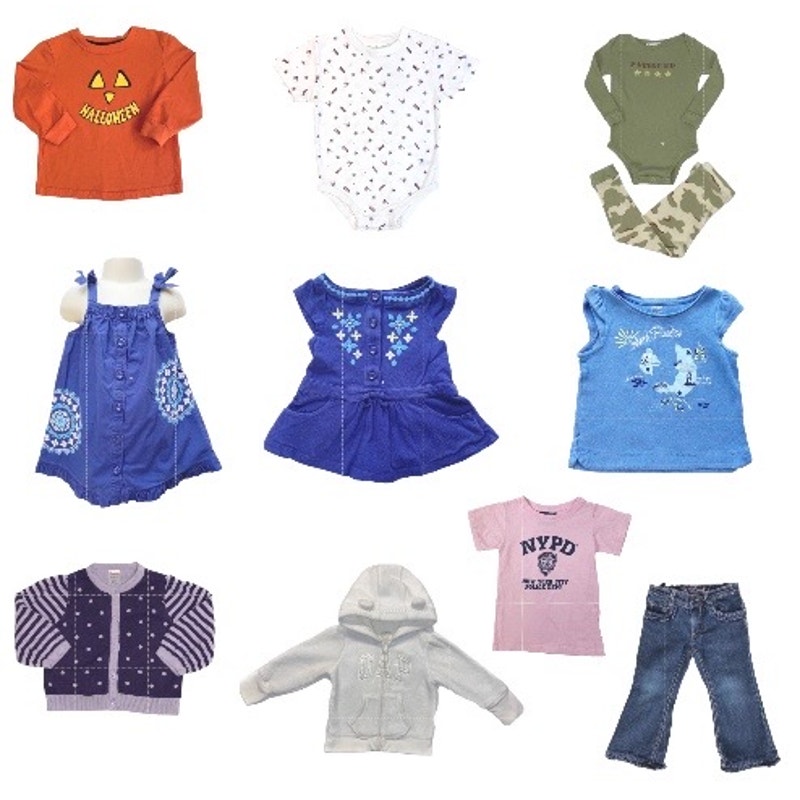 Kids Clothing 10 Piece Bundle 18-24M