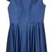 Ieena Macduggal High Neck Cap Sleeve Tea Length Dress 398 Size 10 Wedding Guest