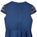 Ieena Macduggal High Neck Cap Sleeve Tea Length Dress 398 Size 10 Wedding Guest