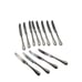 Vintage Jewel by Lenox Set of 12 Butter Knives Stainless Glossy Silver