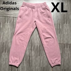 Adidas Originals Sweatpants XL Pink Logo Long Pants