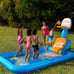 NIB WOW Sports Inflatable Garden Hoops Splash Pad