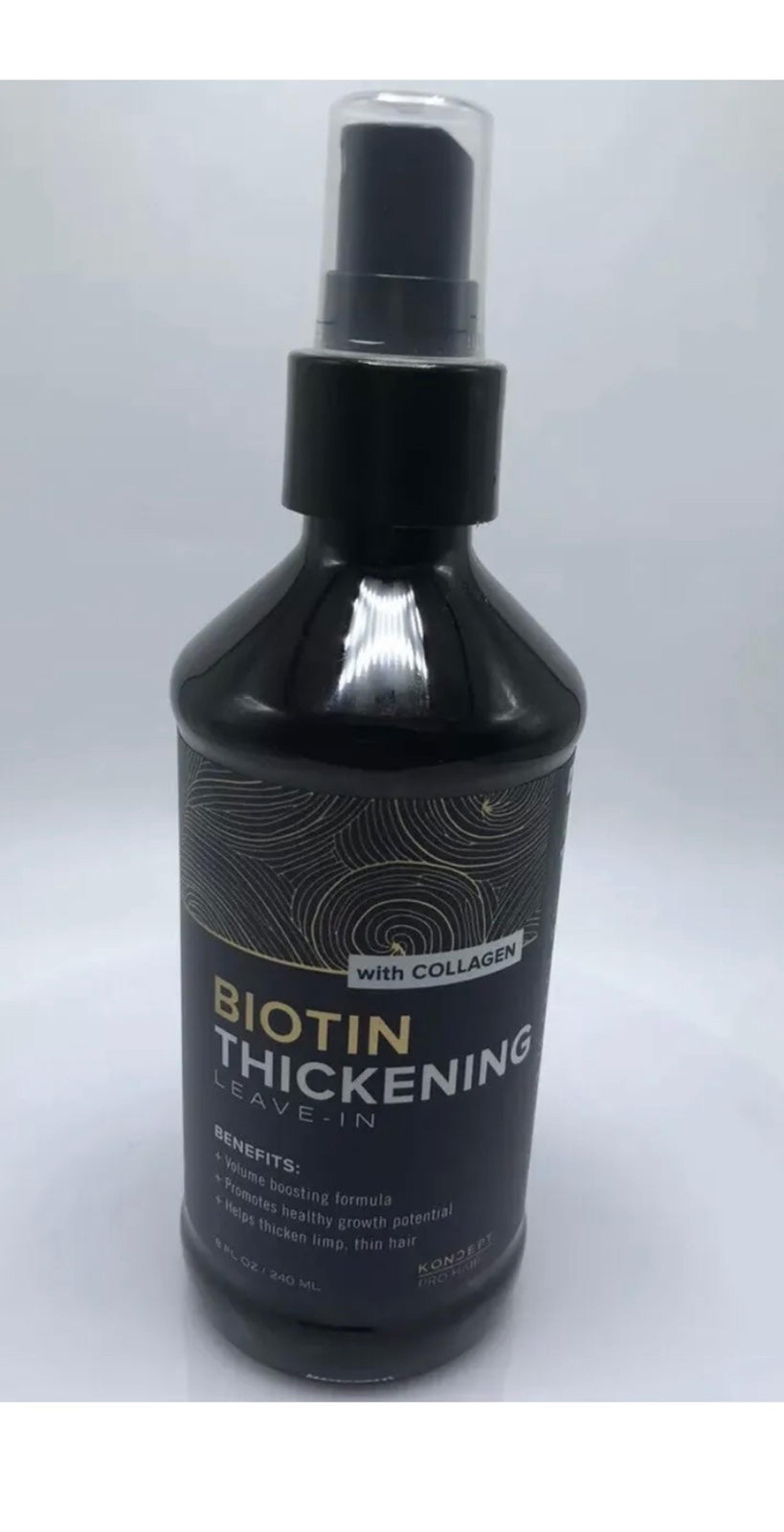 Koncept Pro Bioting hair thickening Leave In With Collagen, 8 Oz. New!