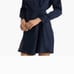 Donna Morgan Elegant Button-Down Shirt Long Sleeve Wrap Style Sz 0