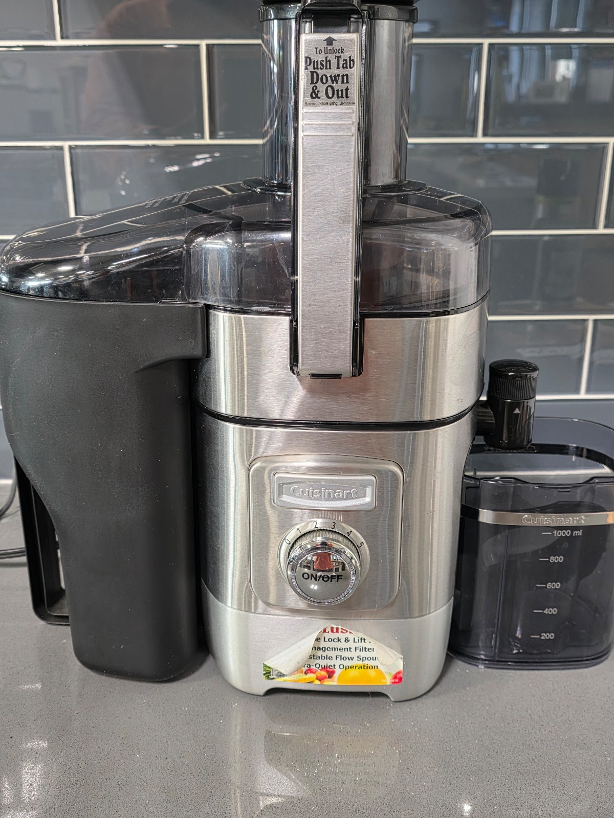 Cuisinart CJE-1000FR Die-Cast Juice Extractor