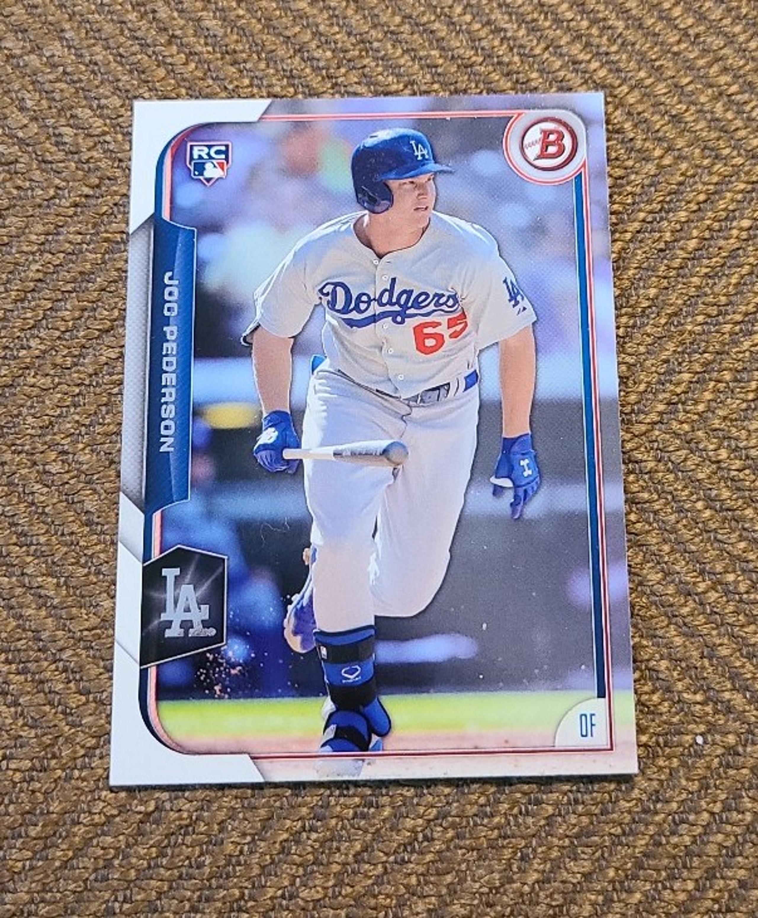 2015 Bowman Joc Pederson Dodgers Cubs Giants Diamondbacks RC - Topps