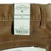 St Johns Bay Womens Stretch Corduroy 5 Pocket Jean Nutmeg Size 14 NWT