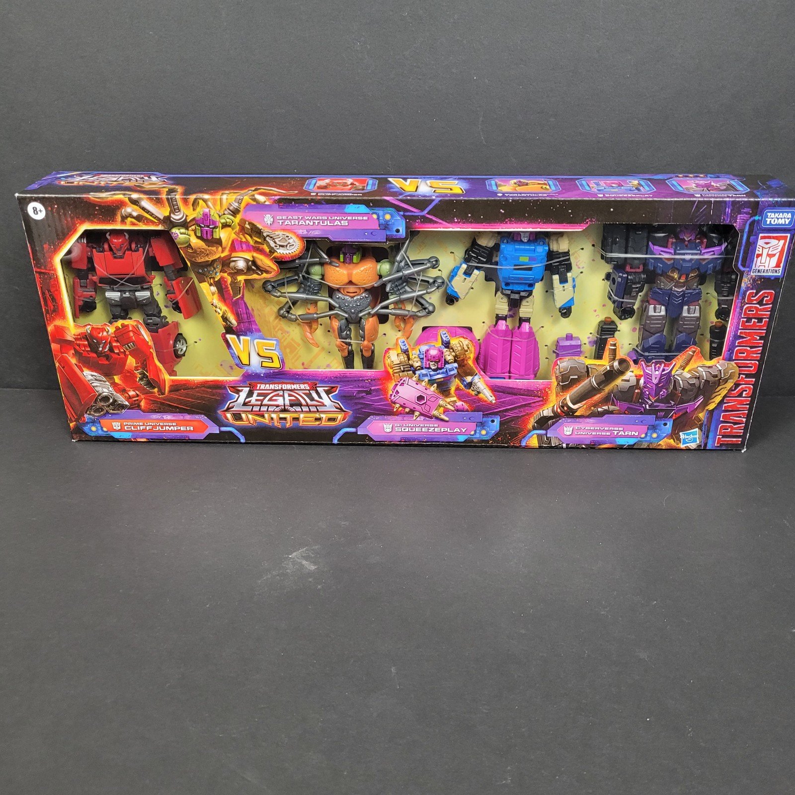 Transformers Legacy United Cliffjumper Vs Tarantulas Squeezeplay Tarn
