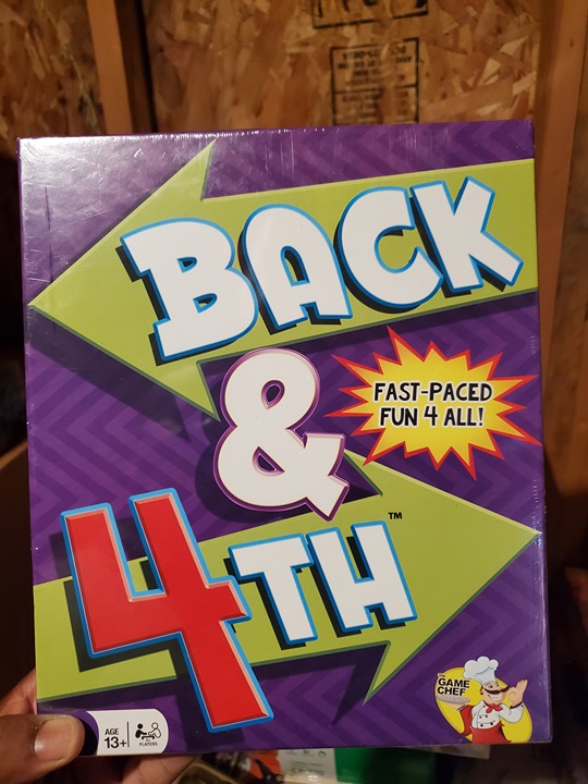 Back & 4th Game: New