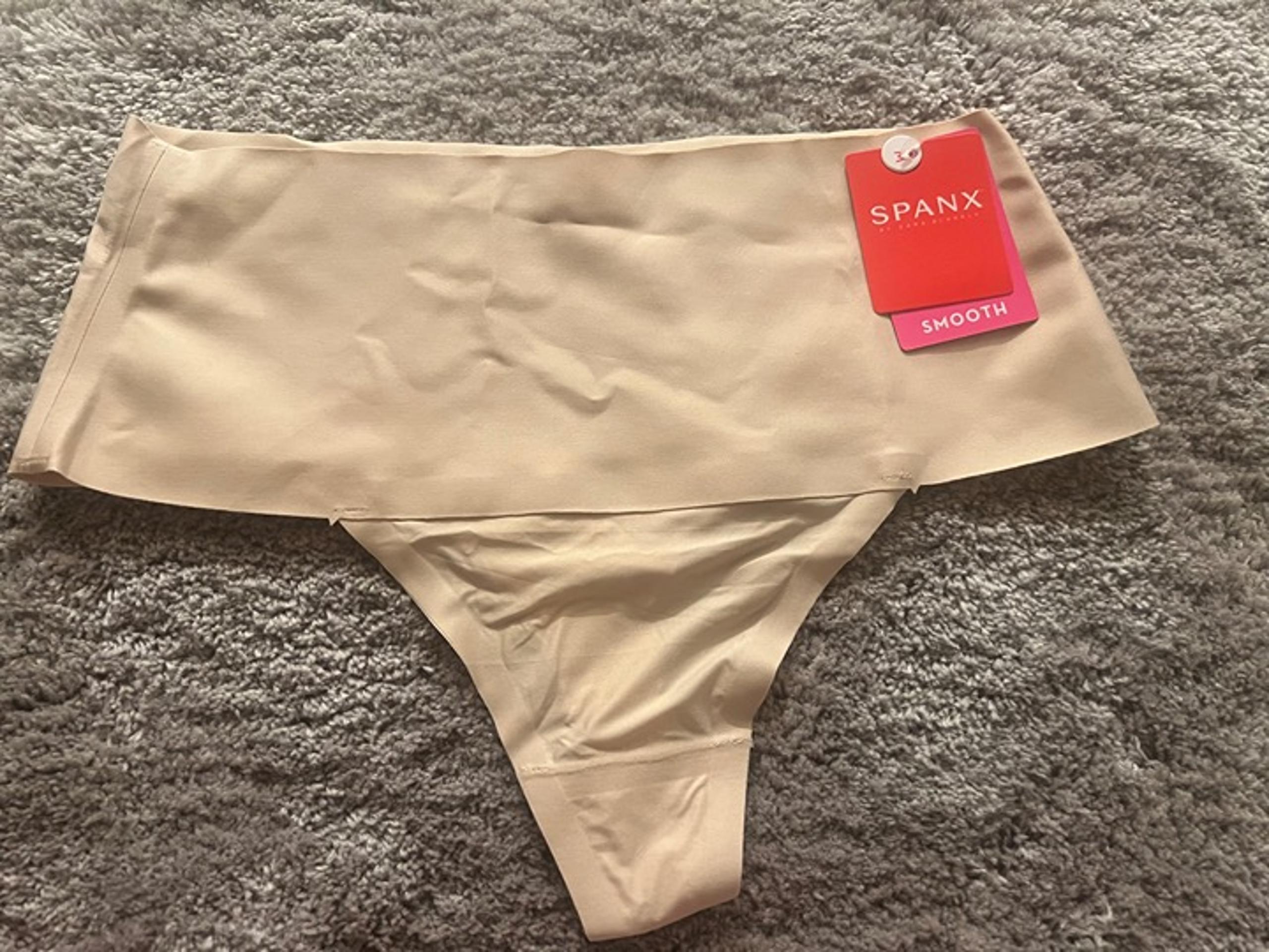 Spanx  Women Smooth Undie-Tectable High Waist Control Shaper Thong P