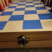 Unique Ikea Chess Set/Game Board...Real Hardwood...Very Cool