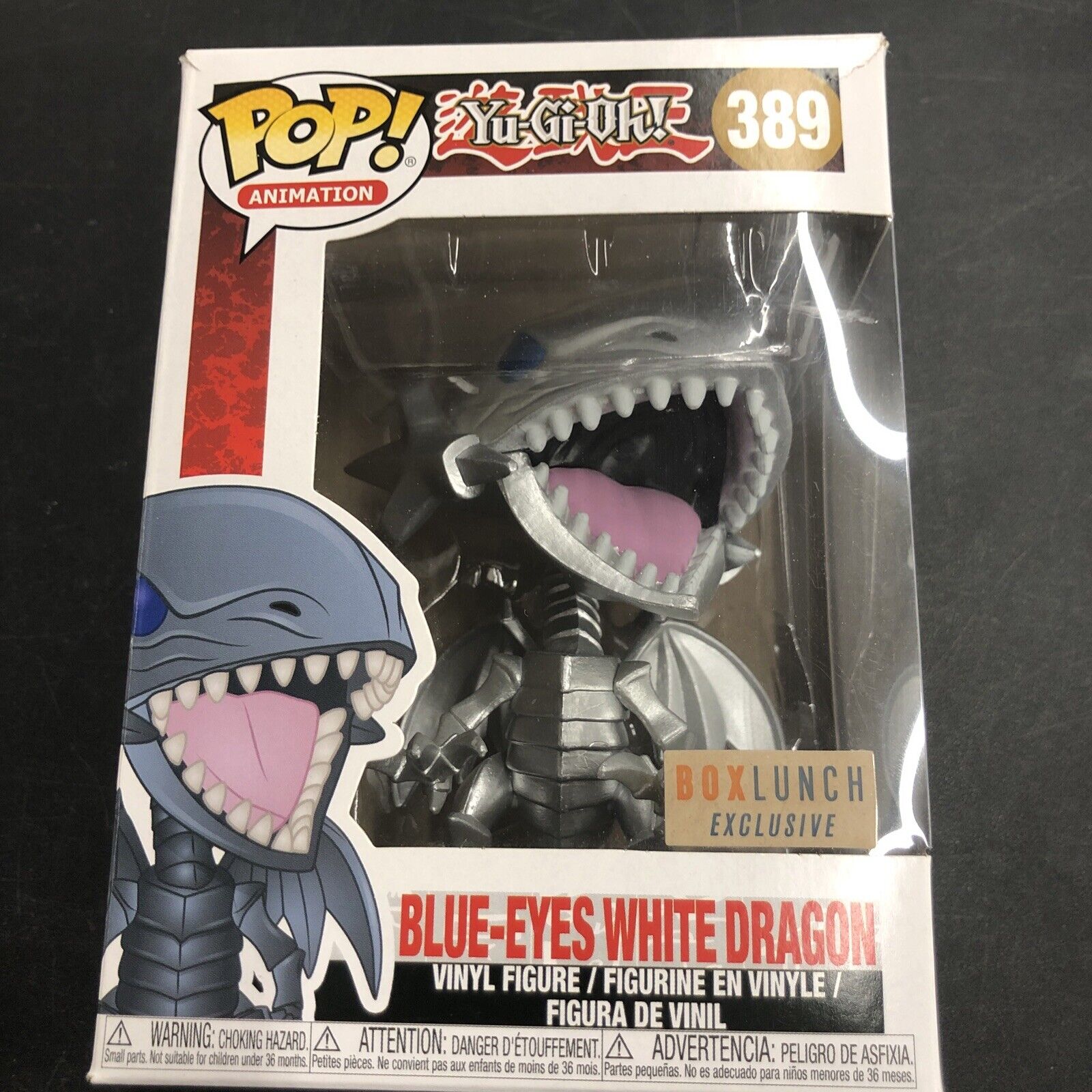 Funko Pop! Vinyl: Yu-Gi-Oh! - Blue-Eyes White Dragon - Box