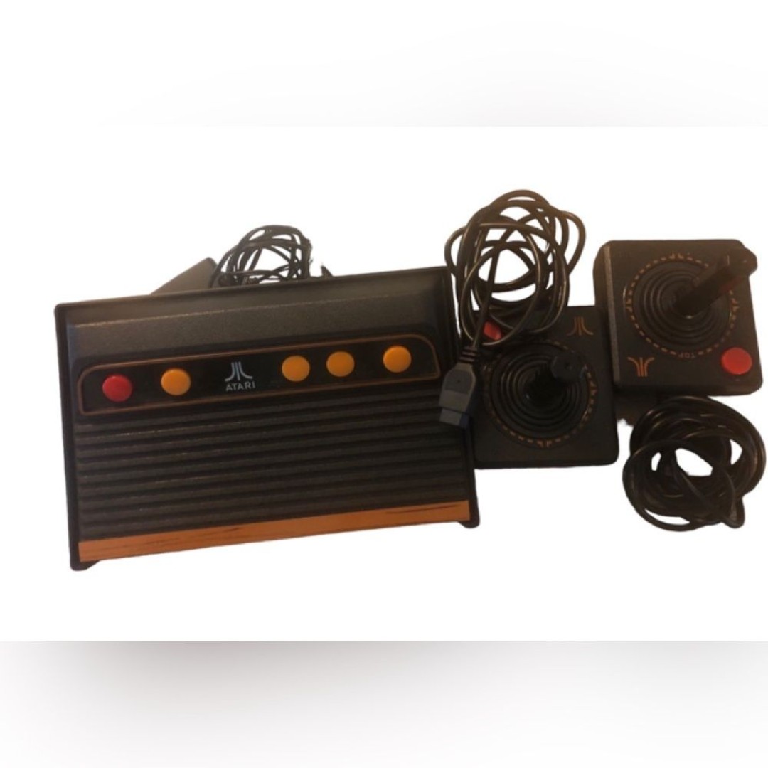 Atari Flashback 9 Deluxe With Controllers Working Condition Manual Included
