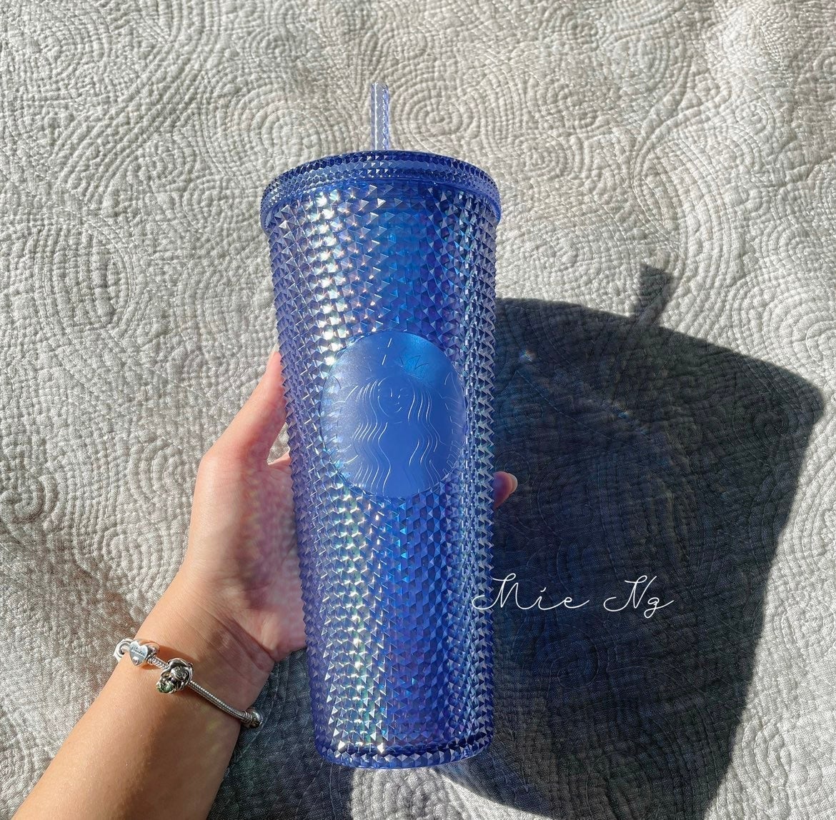 Starbucks Disney Studded Tumbler 2021 Purple Venti Size