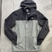 Dixxon Jacket Mens L Full Zip Hooded Windbreaker Arm Vents Water Resistant