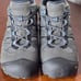 KEEN Utility Womens Sz 9W Lansing Low Steel Toe Work Shoes Gray ASTM