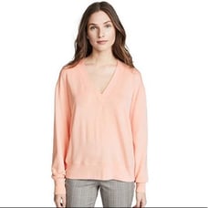 Rag & Bone Lightweight Peach Sweatshirt