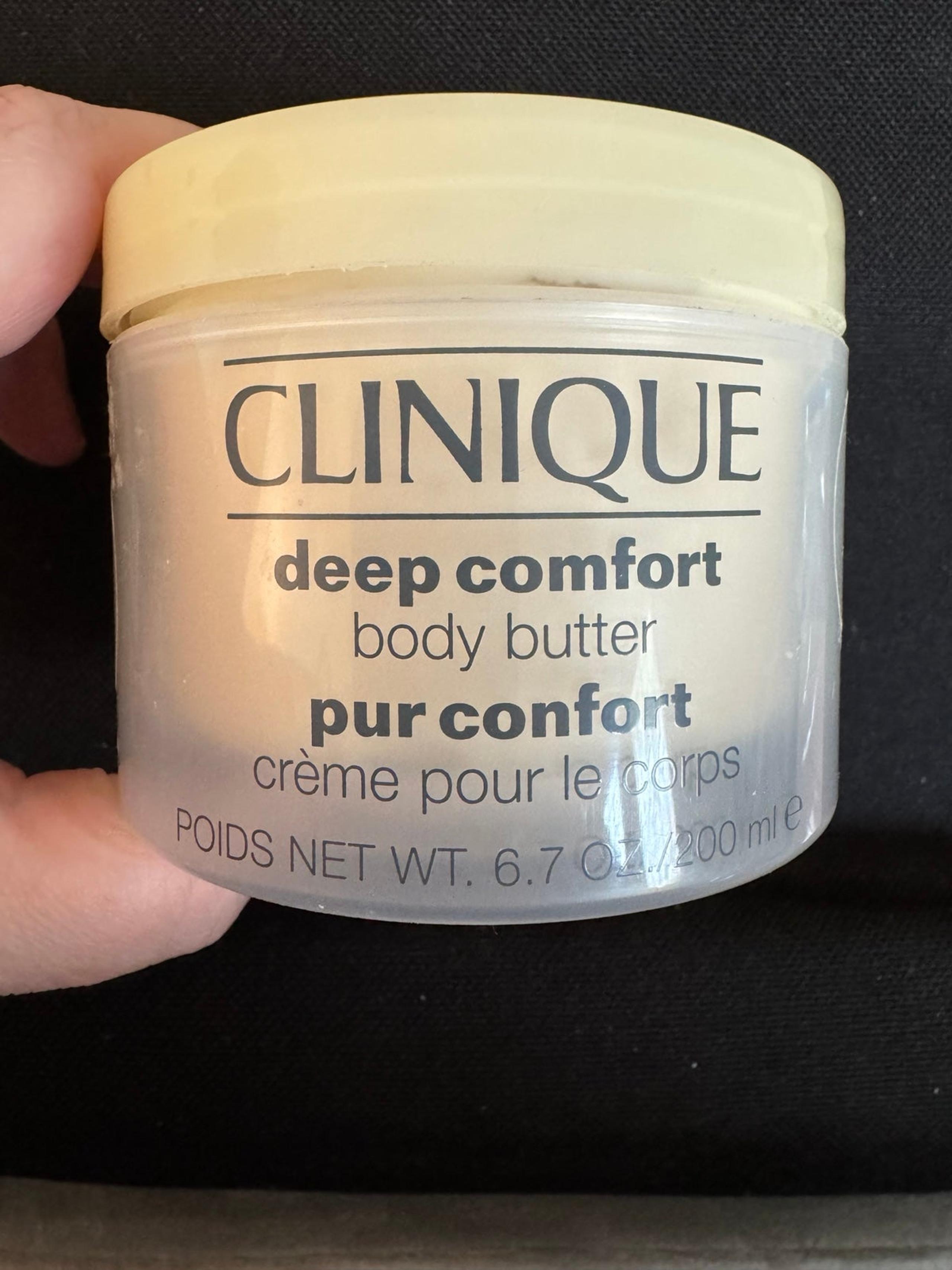 Clinique Deep Comfort Body Butter