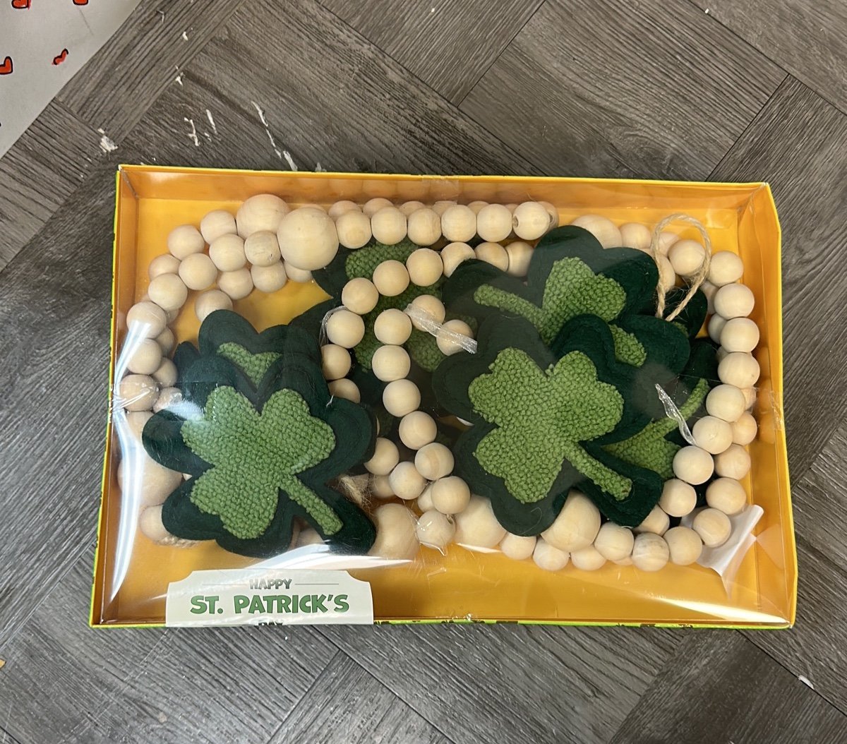 3 Leaf Clover St. Patrick’s garland