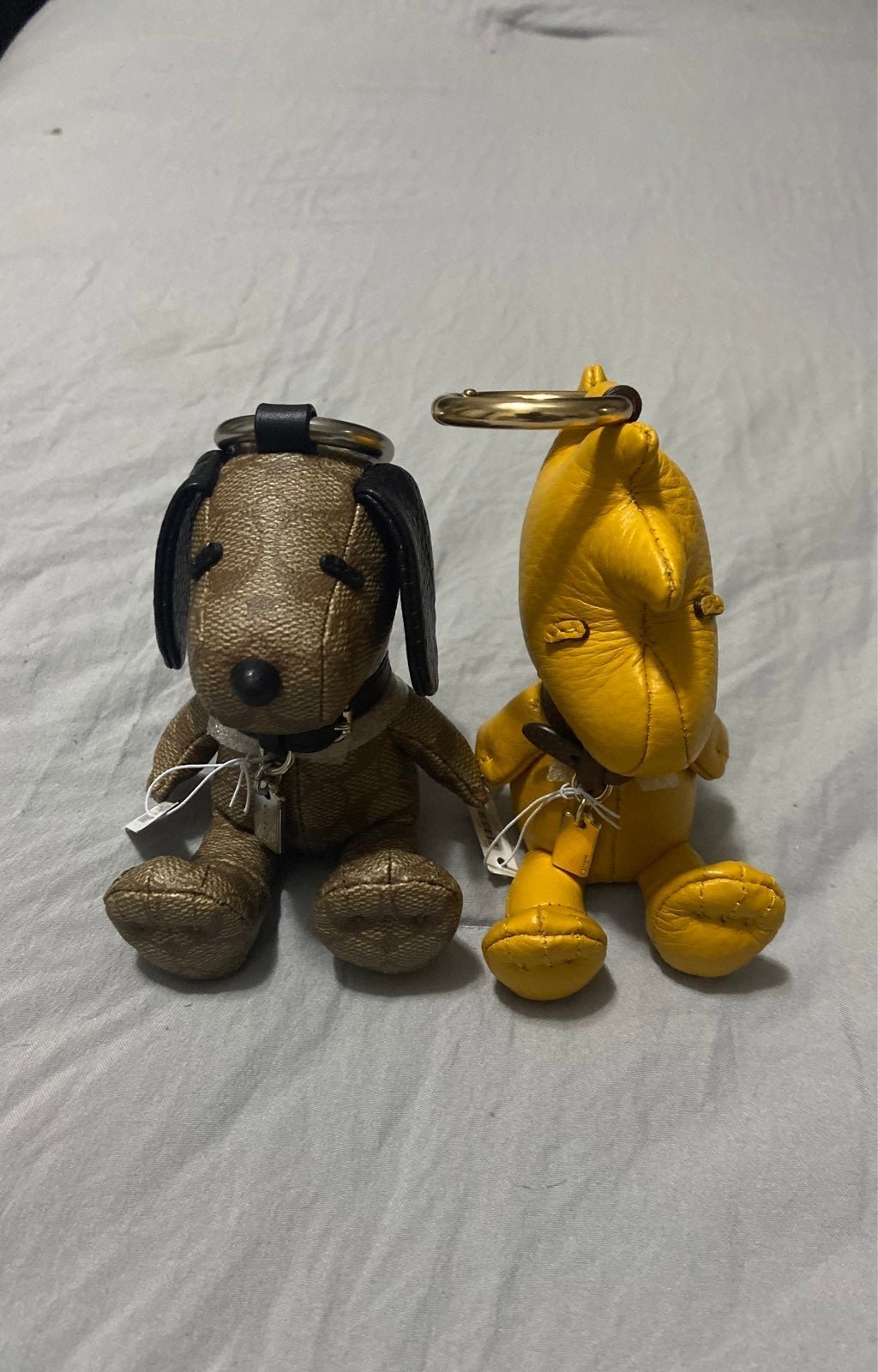Coach X Peanuts Snoopy and Woodstock Bag Charm