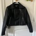 Ultimate Boxy Faux Leather Biker Jacket