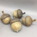4pc Martha Stewart Acorn Set Autumn Fall Table Top Decor Thanksgiving 4 NEW