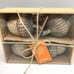 4pc Martha Stewart Acorn Set Autumn Fall Table Top Decor Thanksgiving 4 NEW