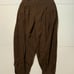 VTG Pleated Wide Leg Baggy Equestrian Jodhpurs Mariachi Braided Gathered Pants