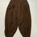 VTG Pleated Wide Leg Baggy Equestrian Jodhpurs Mariachi Braided Gathered Pants