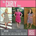 Striped Blush Roses Carly XS 2/4 Dress Extra Small Lularoe Unicorn Floral LLR