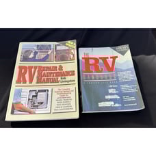 2 RV Repair & Maintenance Manual & RV Handbook Bob Livingston Bill Estes Nice!