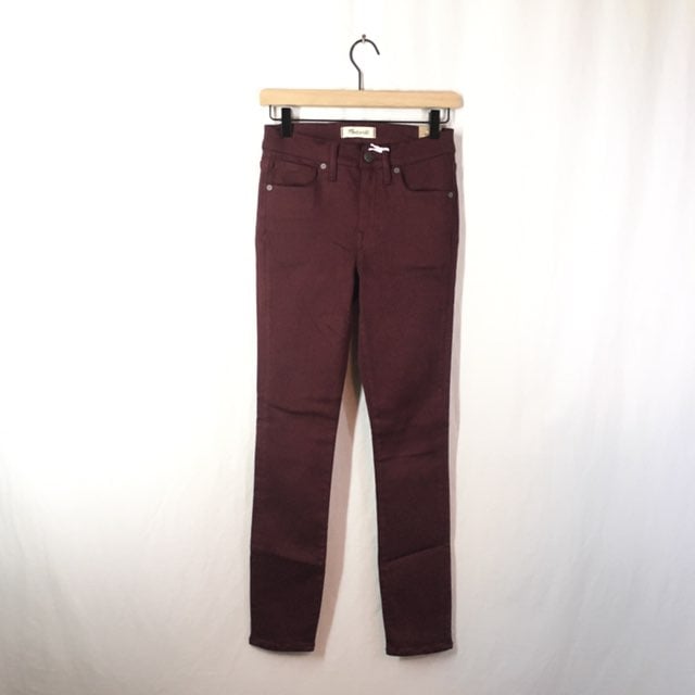 New Madewell 9 High Rise Skinny Pants