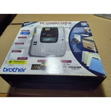 Vintage Brother PT-2100 PC-Connectable Labeling System Like New In Box