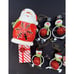 Christmas Metal Snowman Santa Votive Gingerbread Ornament & More Lot