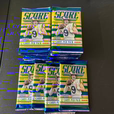 2022 Score 24 Pack Lot! Sealed Lot 12 cards per pack!