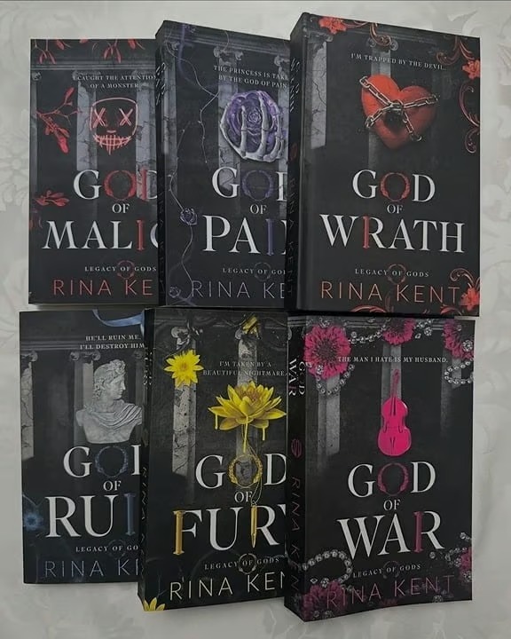 Legacy of Gods Series 6 Books Set by Rina Kent (English, Paperback) USA STOCK