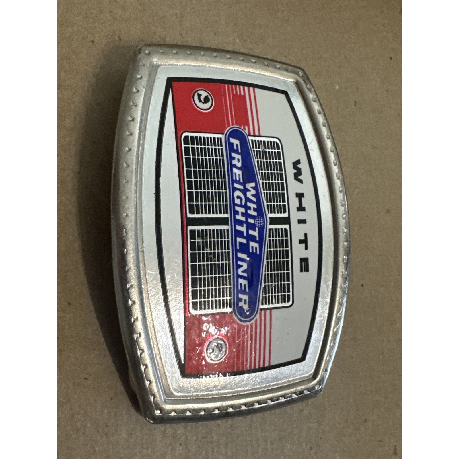 Freightliner Trucking Company Belt Buckle ￼ ￼Vintage