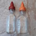 Set of 2 Vintage Baby Doll Bottles