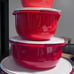 *Tupperware classic mixing bowl set