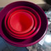 *Tupperware classic mixing bowl set