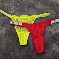 Victoria's Secret Very Sexy Shine Strap Thong Bundle - Size Small - NWT