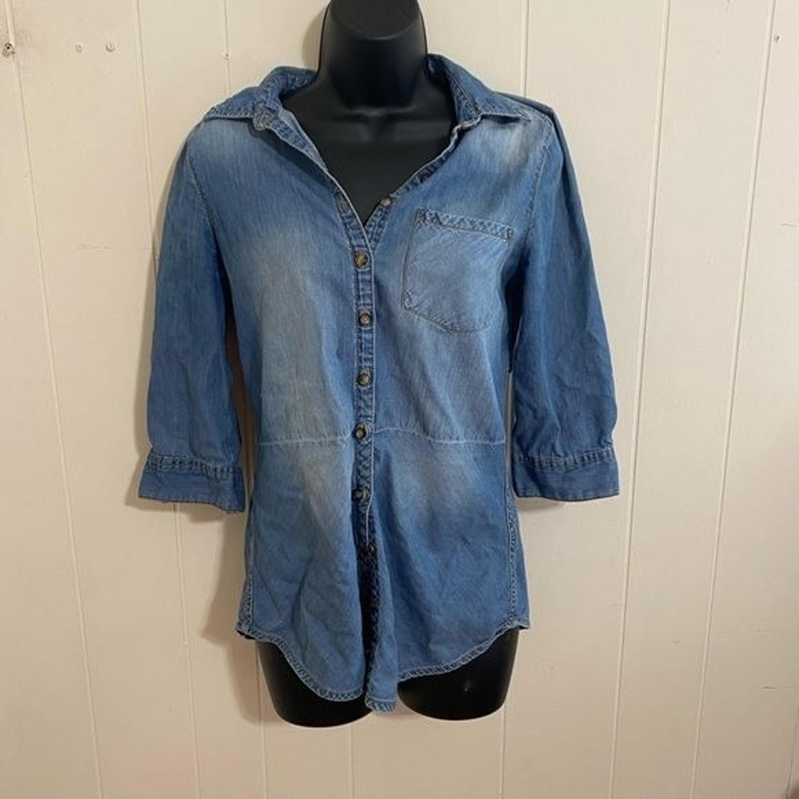 Route 66 Demin Button Down