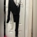 Zara asymmetrical lace trim top