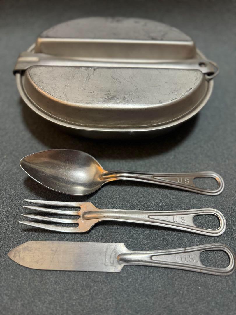 US Military Real Mess Kit WYOTT + Cutlery