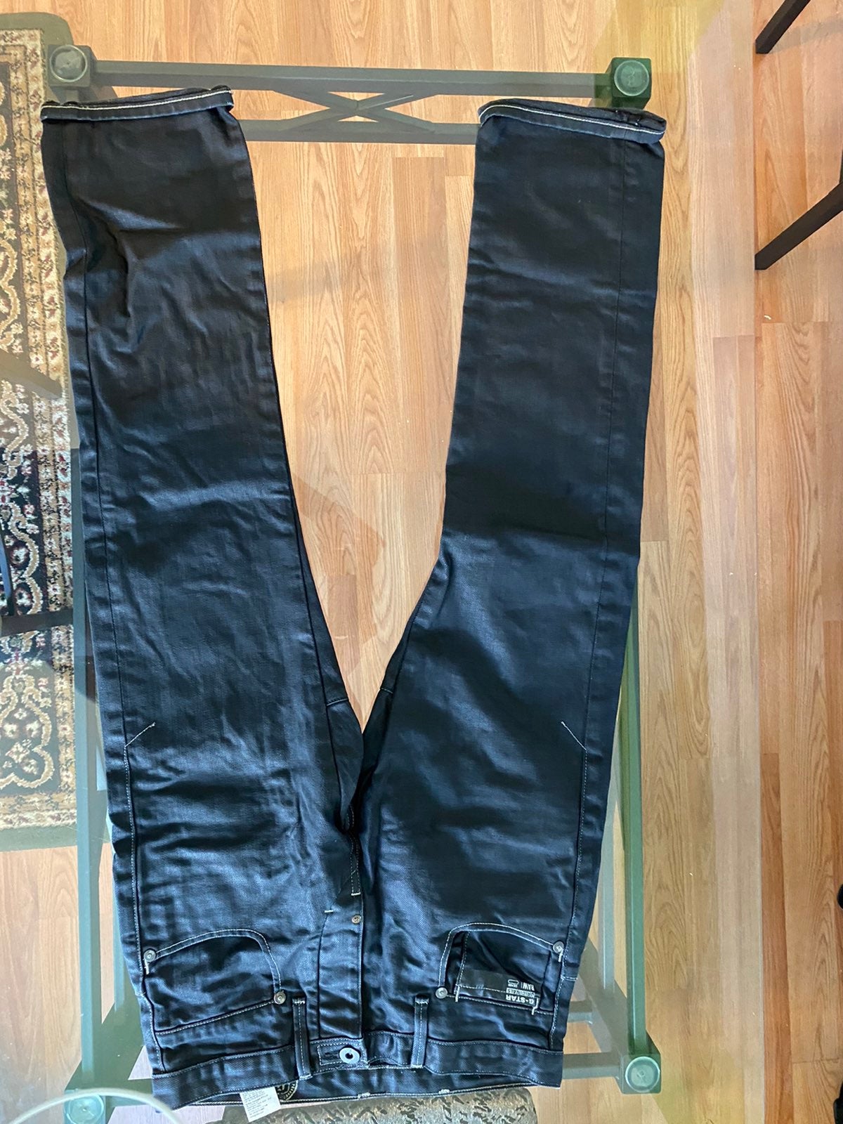 G Star Matte Black Slim Fit Jeans